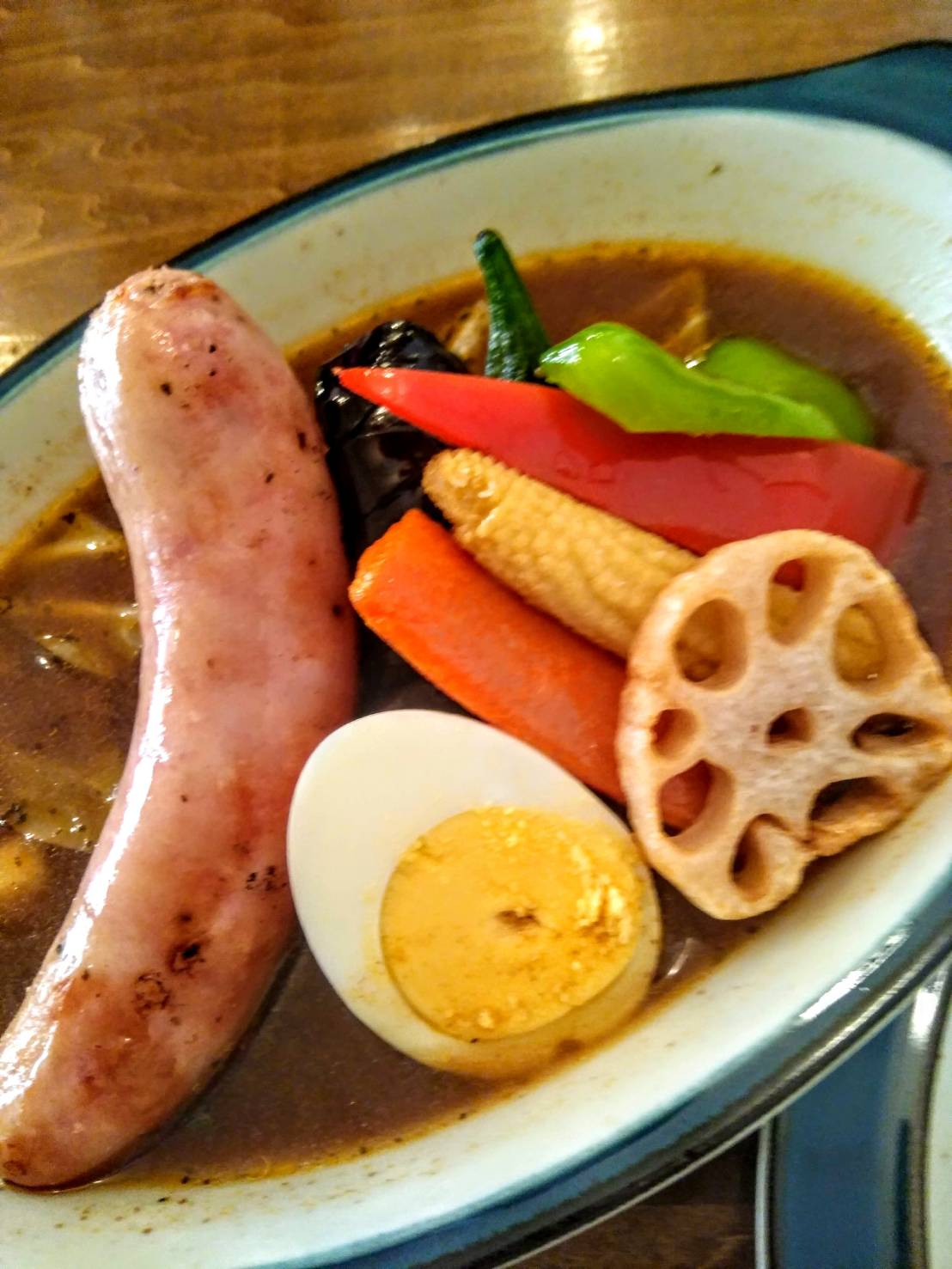 ZORA生ソーセージといろいろ野菜のカレー2