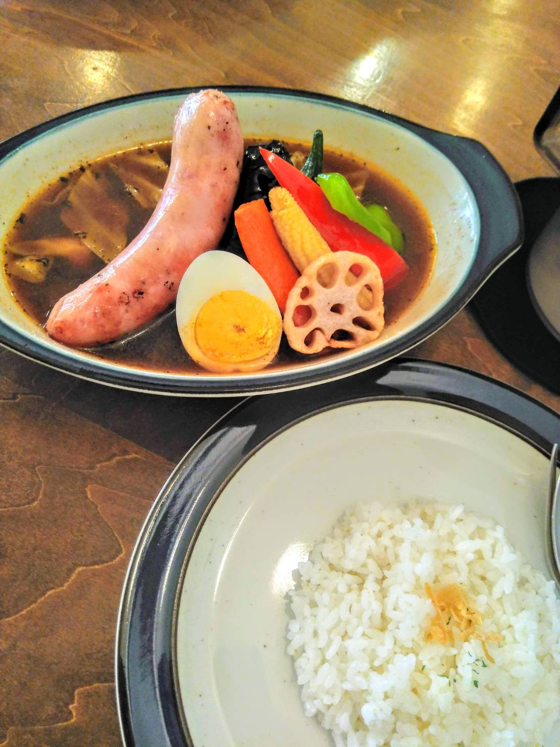 ZORA生ソーセージといろいろ野菜のカレー1