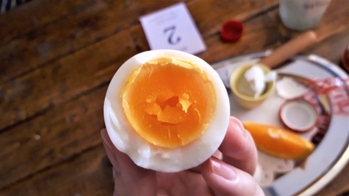 喫茶ちんどんのゆで卵