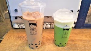 【レビュー】札幌タピオカ『RIQ 海』～青い！タピオカ豆乳チーズティーやパフェを朝4時まで楽しめる♪【すすきの】