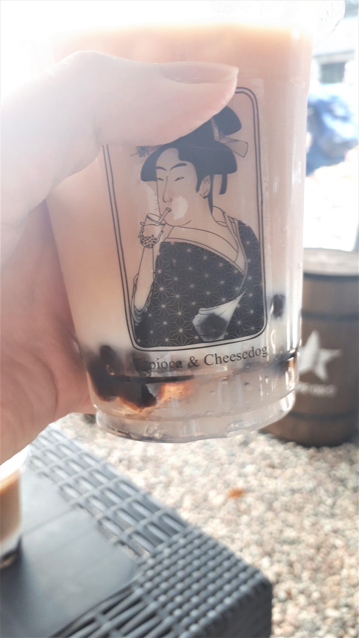 タピオカ珍珍堂のナタデココトッピング