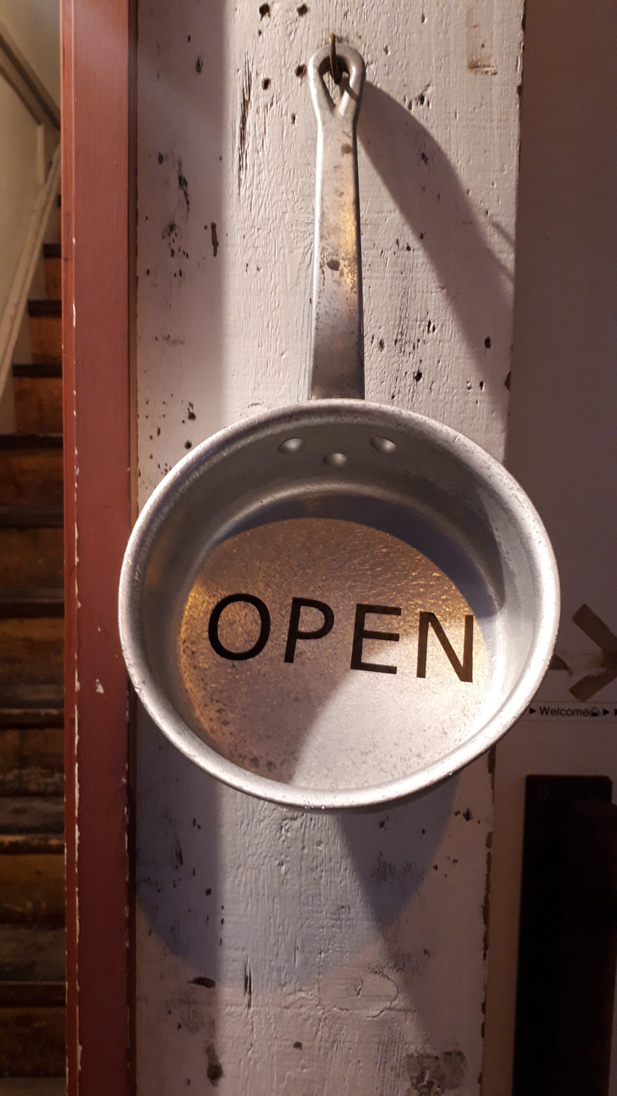 スープカレー暁の看板