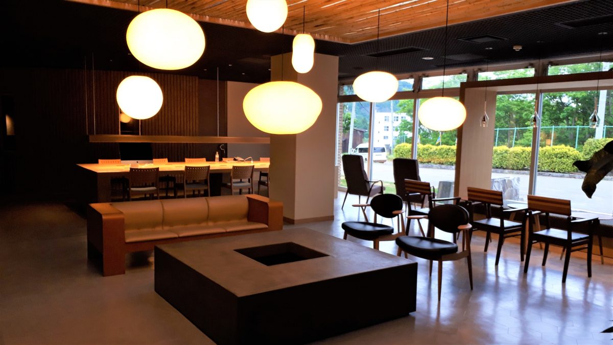 旅籠屋定山渓商店のロビーラウンジ