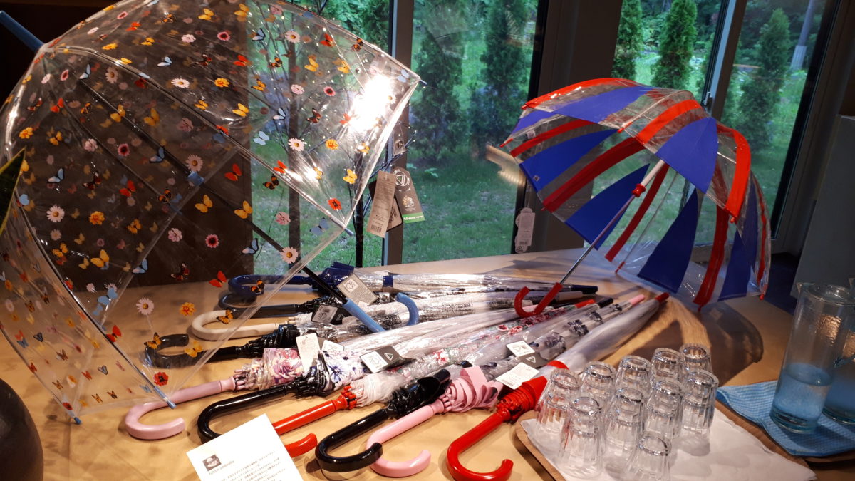 雨ノ日と雪ノ日のフルトン傘