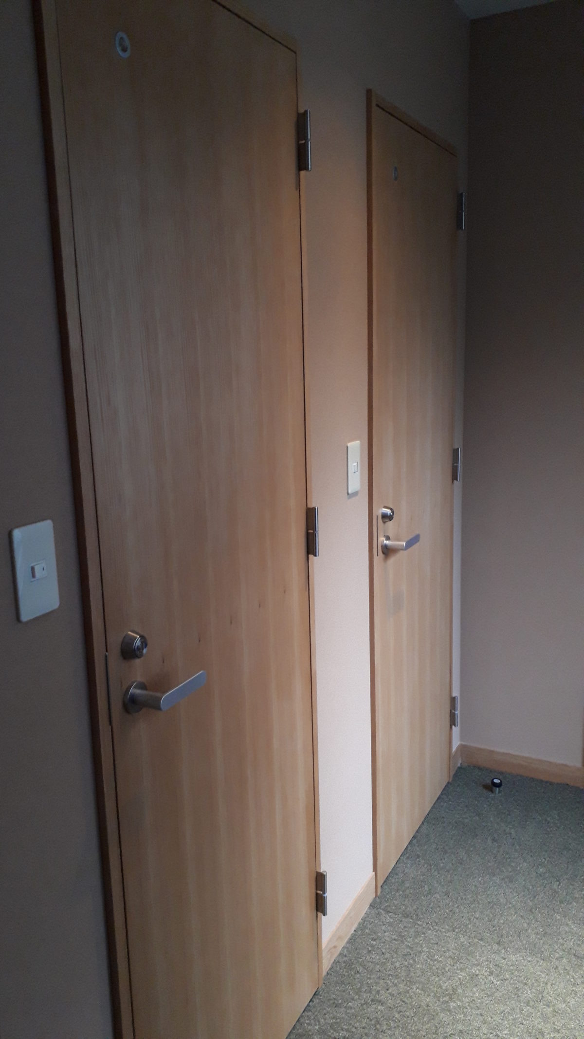 旅籠屋定山渓商店のカプセルルームハタゴノナカのトイレ