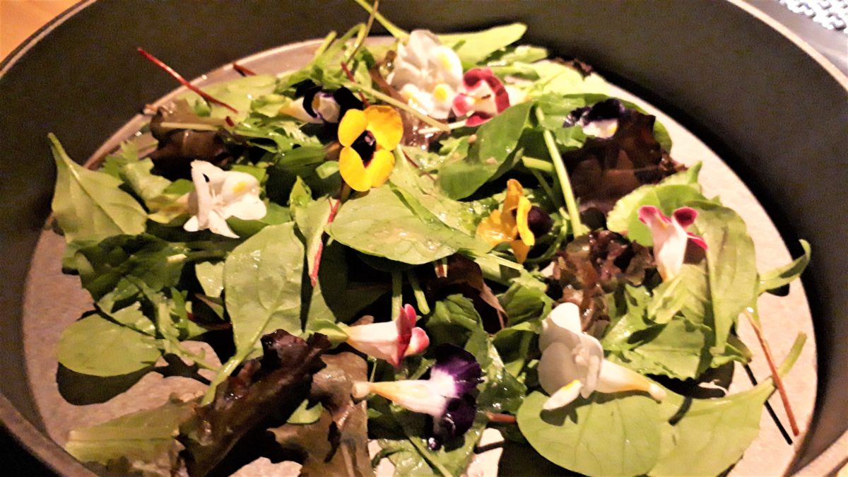 焼き肉コース六段の2段目