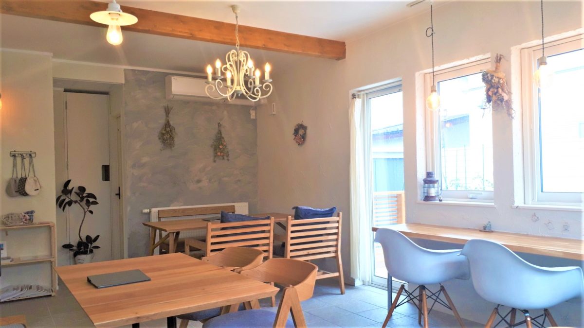 カフェシャエルの店内