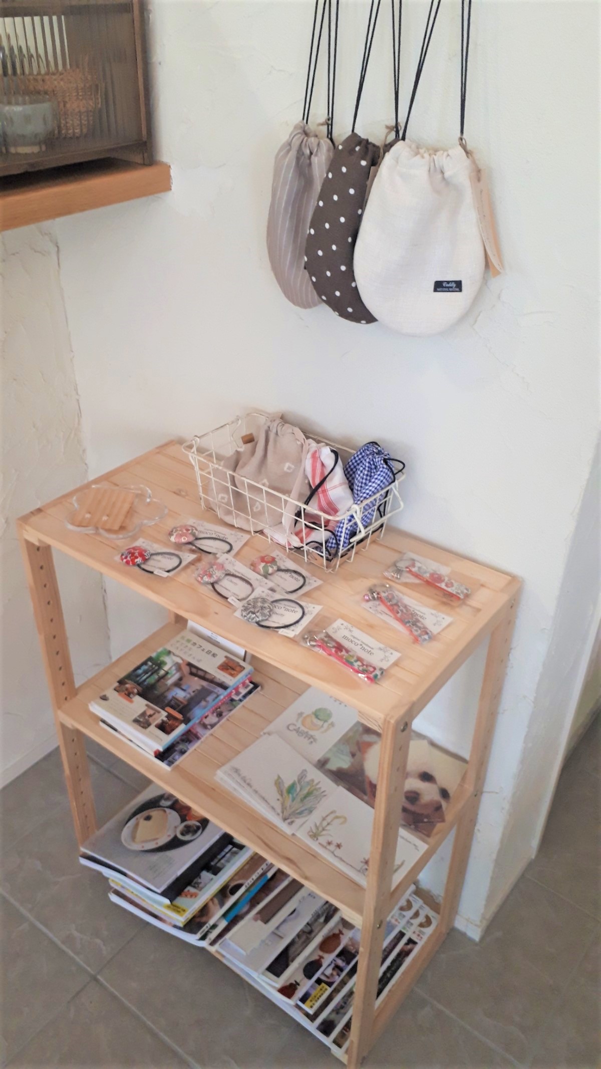 カフェシャエルのハンドメイド雑貨