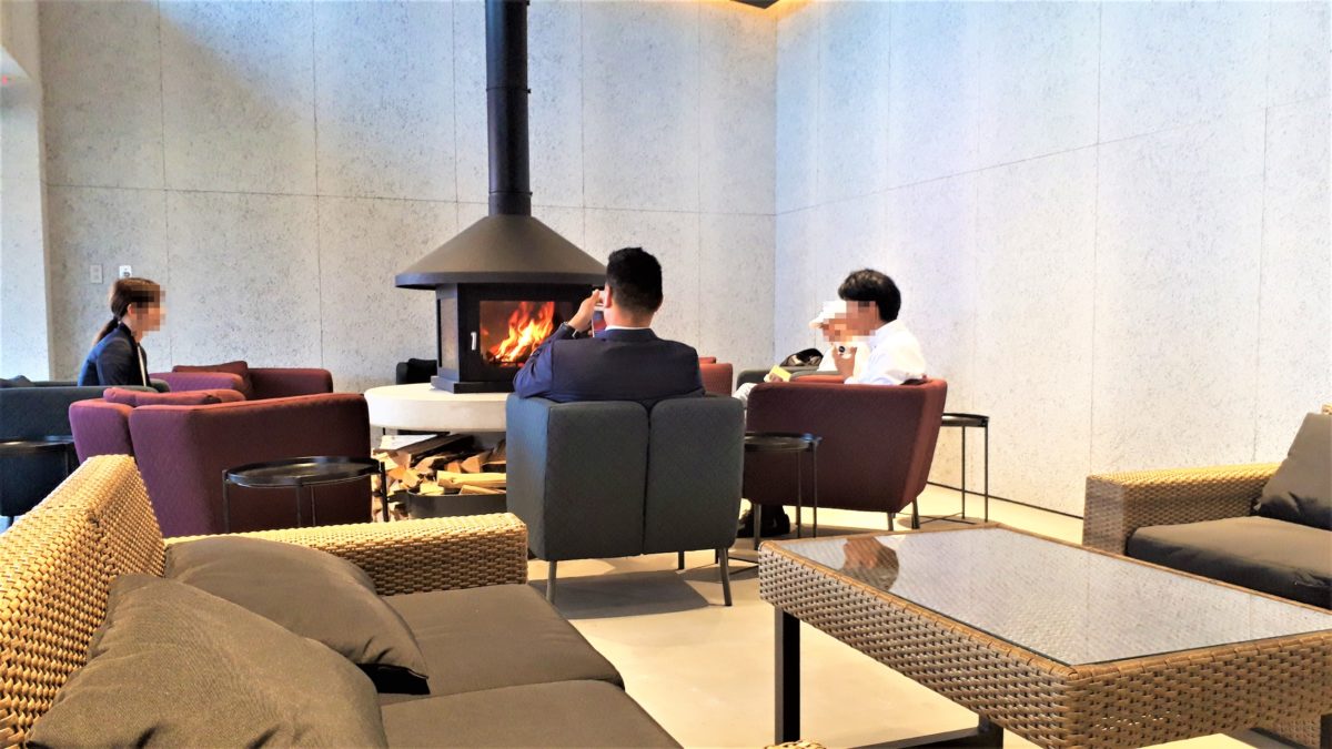 ブランチ札幌月寒暖炉のあるほっとスペース2