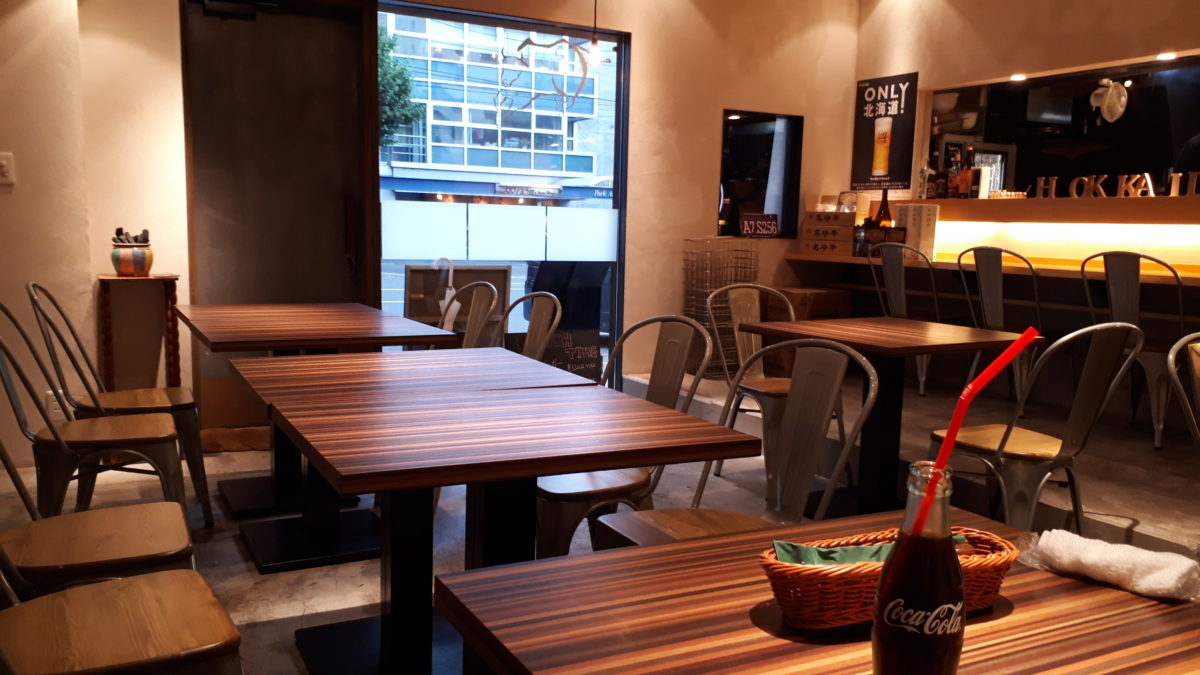 北海ちくさんの座席・テーブル席