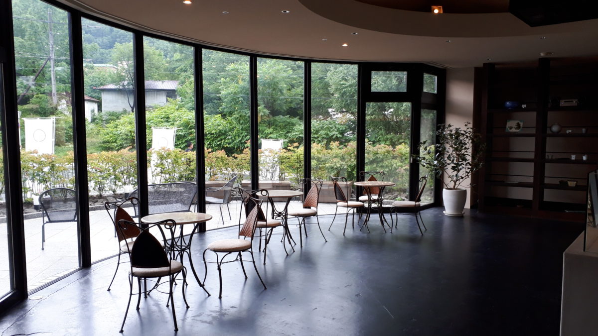 坂ノ上の最中の店内