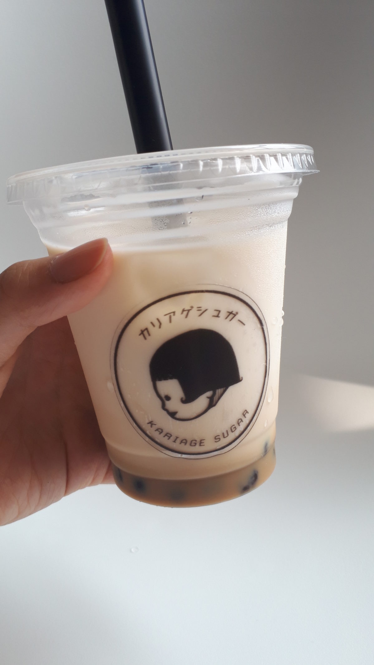 カリアゲシュガーの魔女の黒タピ