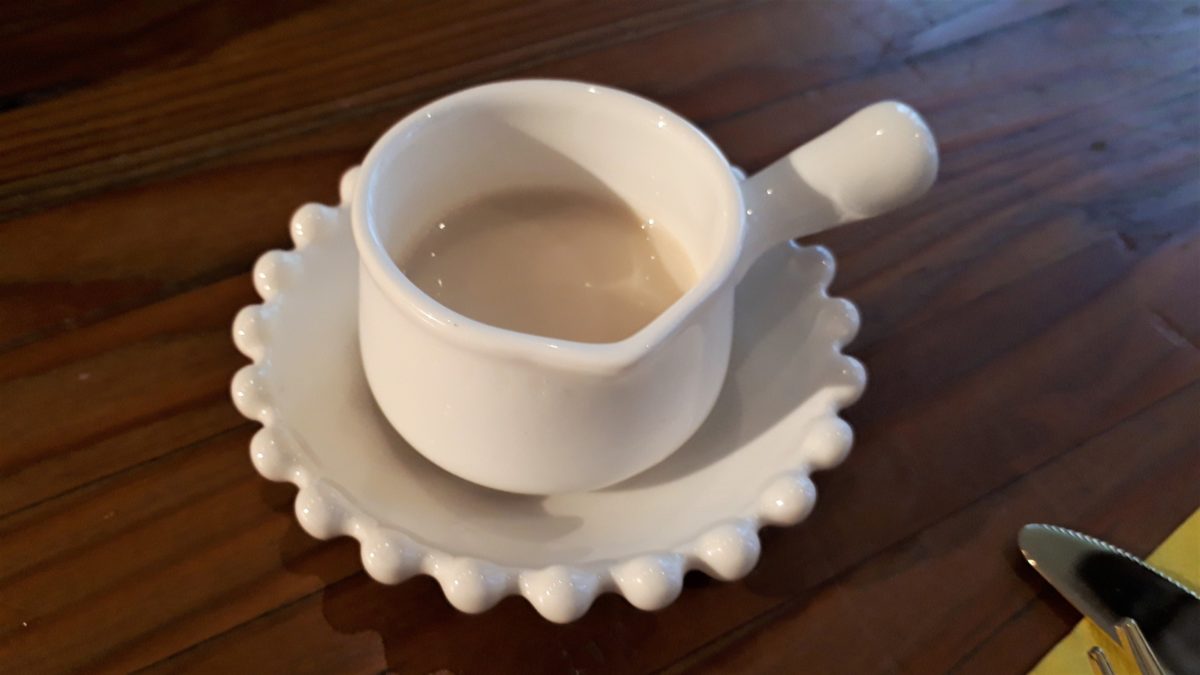 福福楼の自家製練乳