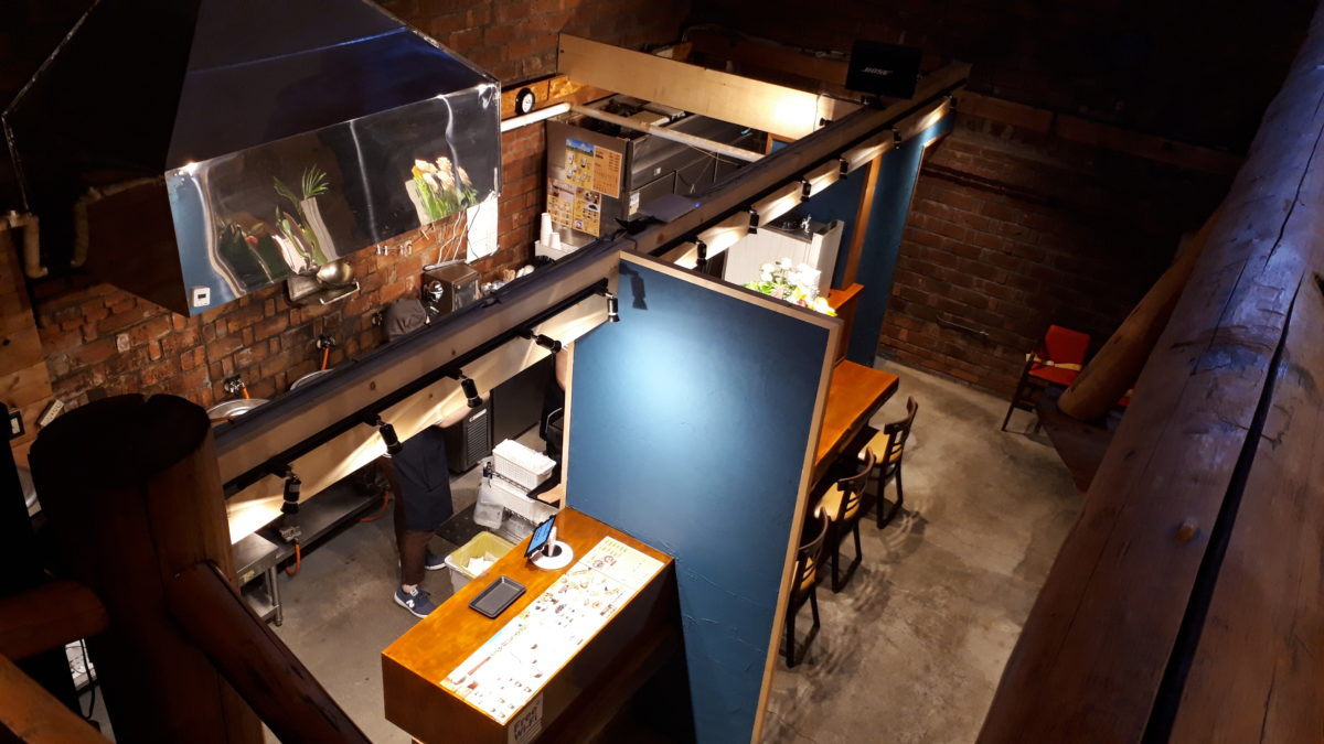 福吉カフェ札幌伏古店の店内