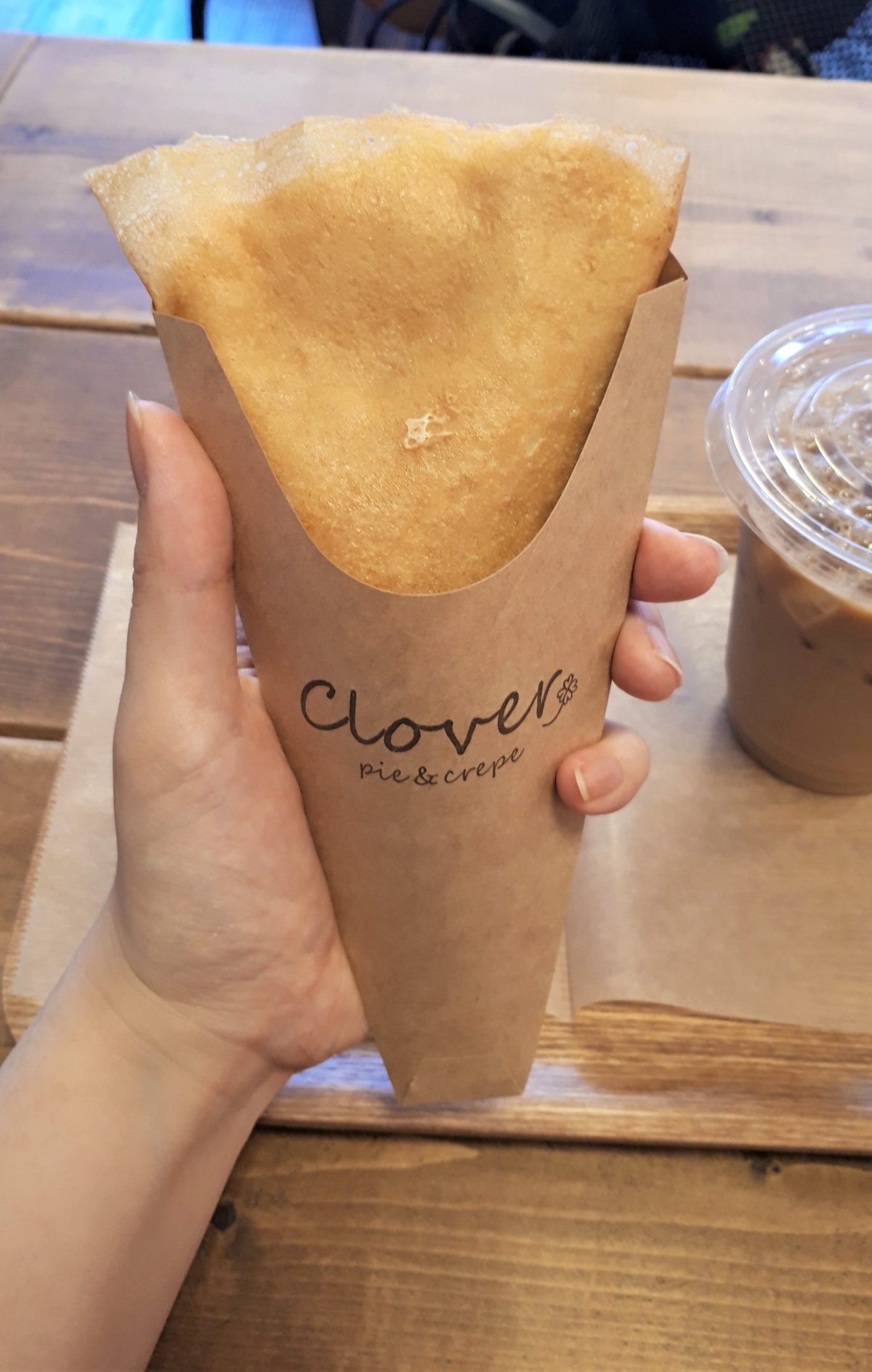 パイ＆クレープクローバーの生いちごカスタード