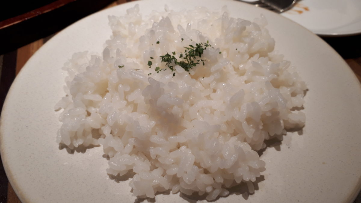 北海ちくさんのライス