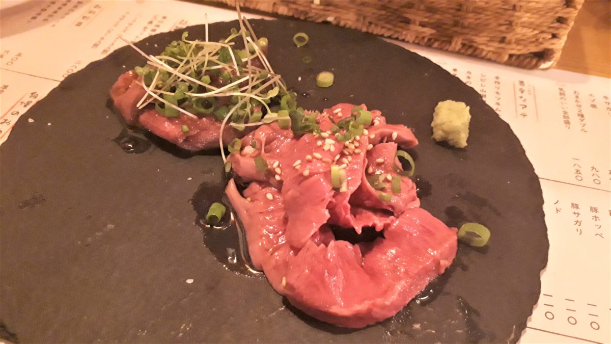 大衆食堂肉と点心suEzouアバアバの肉刺し