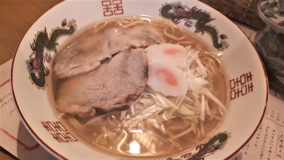 大衆食堂肉と点心suEzouアバアバのシメの中華そば