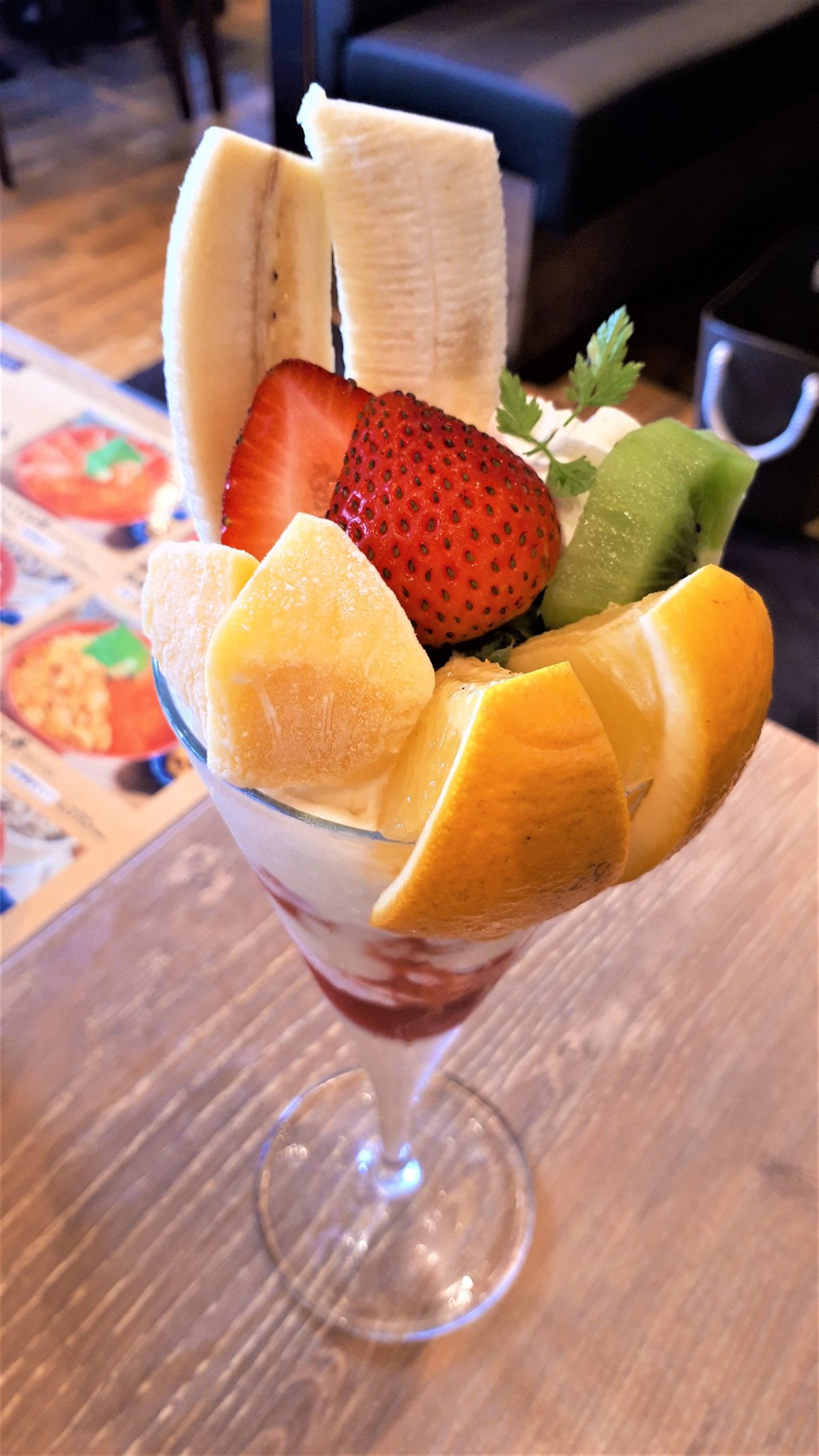 スイーツパスポート札幌2019鶏・豆腐・魚とととのフルーツパフェレビュー