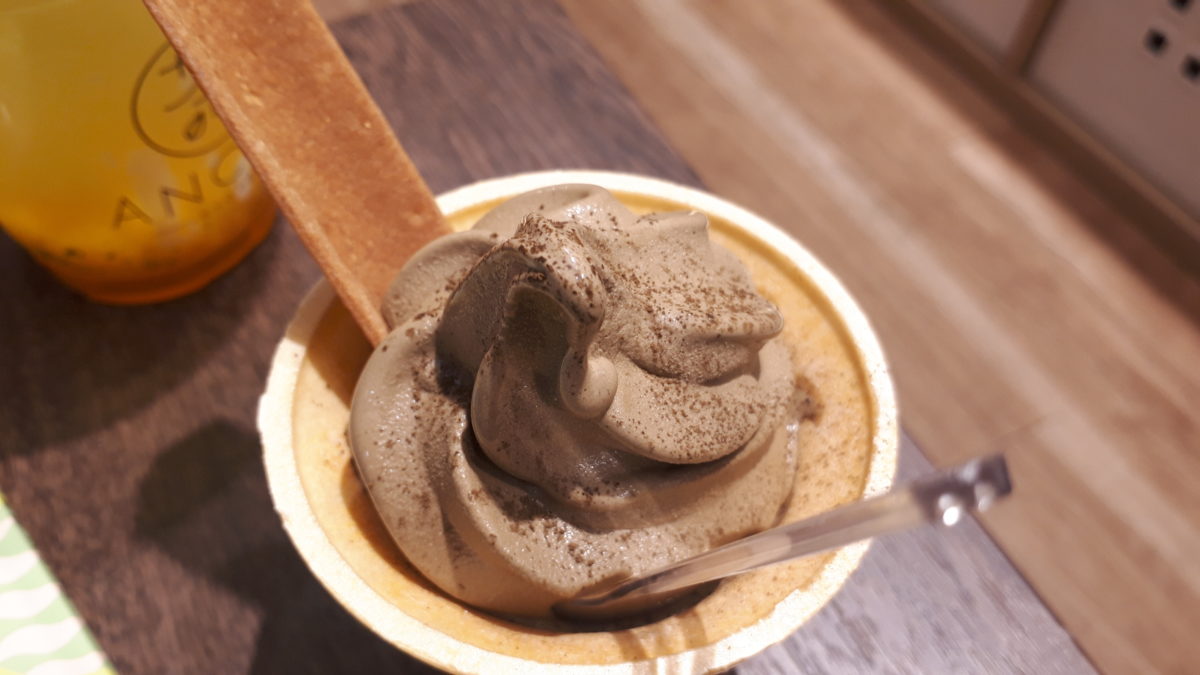 スイーツパスポート札幌2019ANCHAKYOTOアンチャキョウトのレビューほうじ茶のプレミアムソフトクリーム