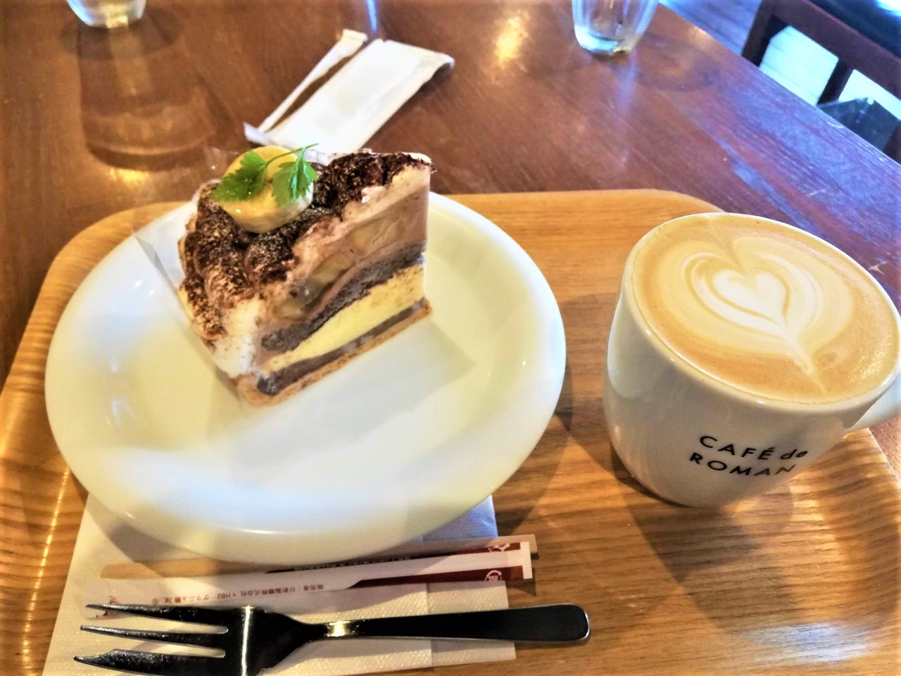 CAFÉ de ROMAN 藻岩店　チョコレートケーキ