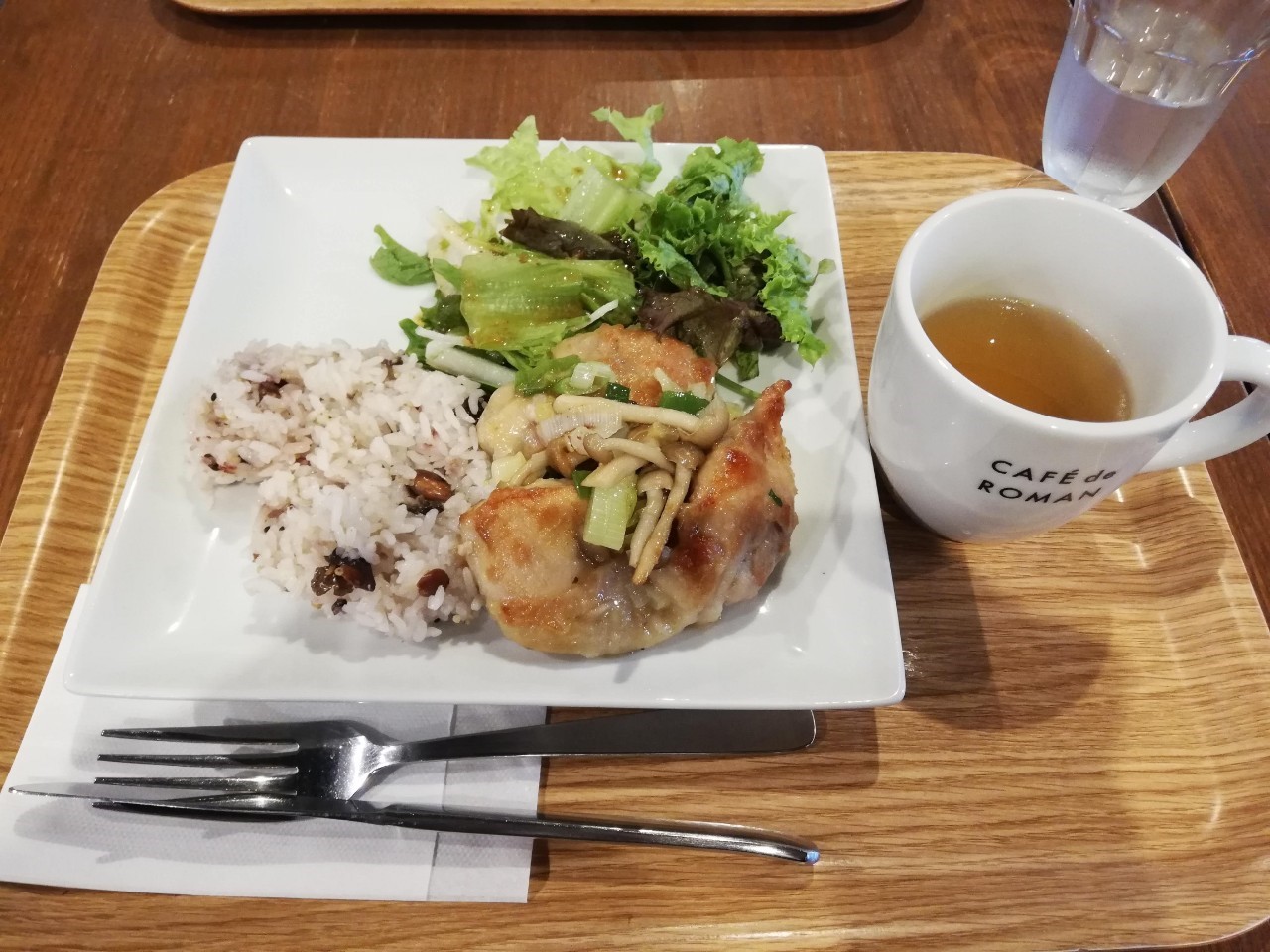 CAFÉ de ROMAN 藻岩店　チキン1