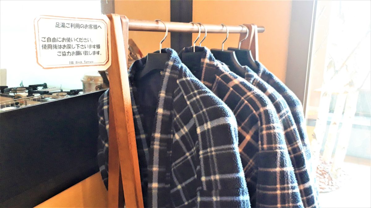 バーチテラスの足湯2