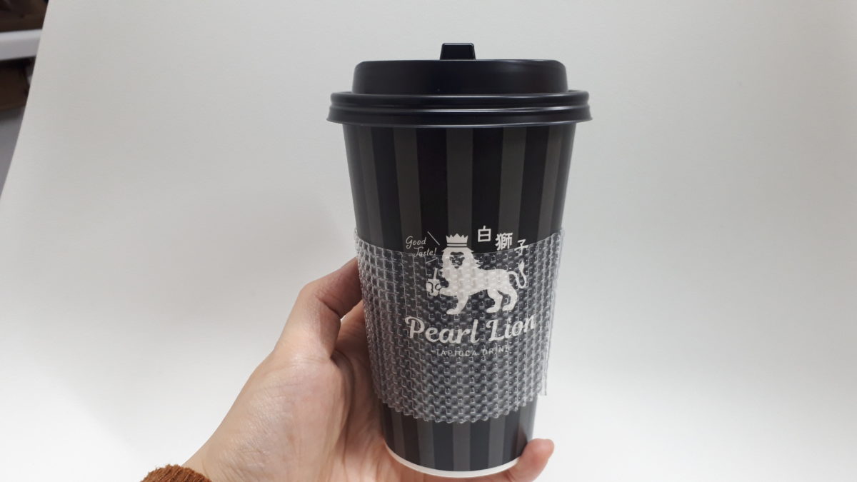 パールライオン本店のタピオカテイクアウト2