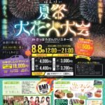 【2020年】『第11回ばんけい夏祭 大花火大会』がばんけいスキー場で開催!コロナ対策バッチリで夏を楽しもう♪【花火大会】