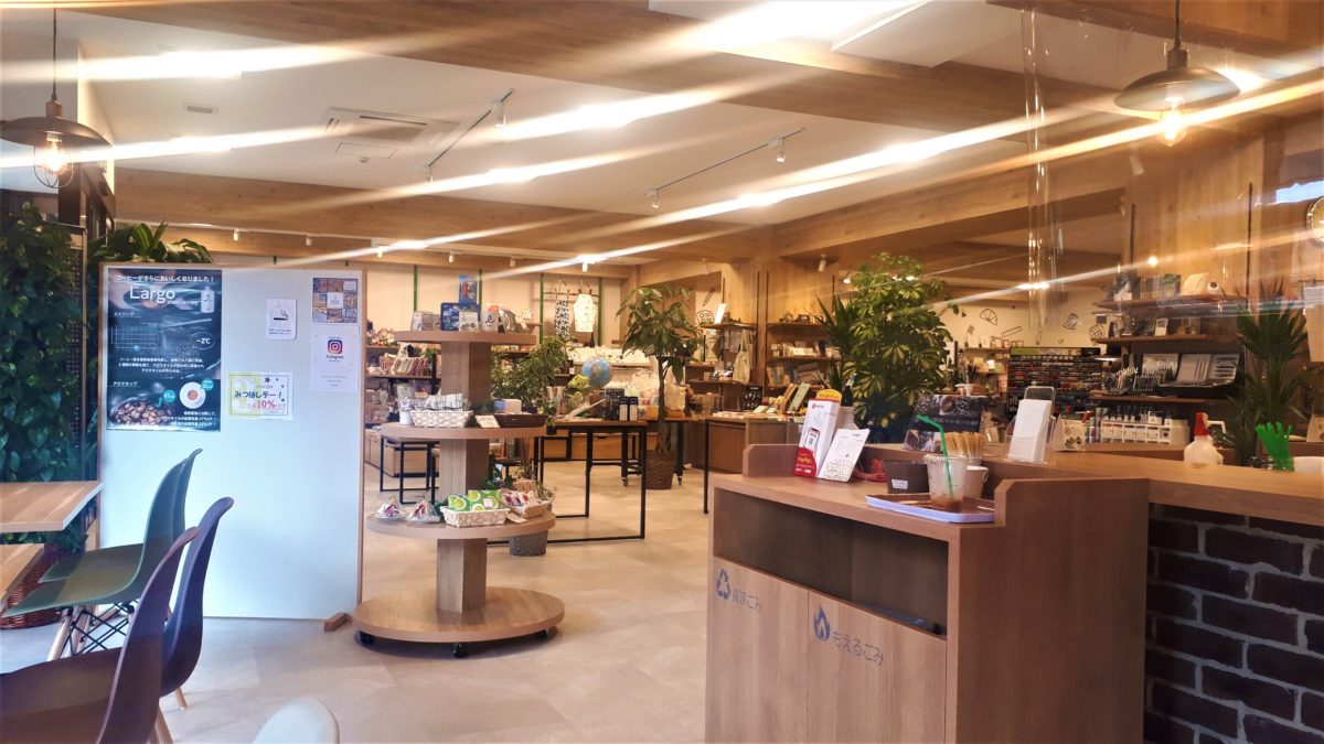 文具のみつはしのカフェスペース座席3