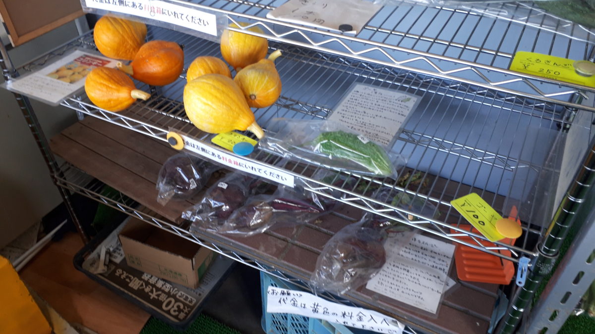 札幌の野菜直売所「漆崎農園野菜直売所」4