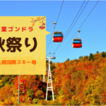 【9/26～10/18】紅葉ゴンドラ秋祭り～札幌国際スキー場で2020年の秋満喫♪パノラマ紅葉狩り＆屋台でグルメも楽しめます！【定山渓】