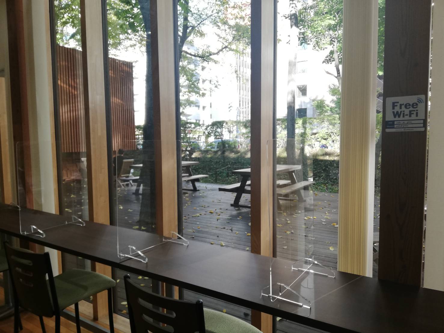 北大カフェ内観4(テラス)