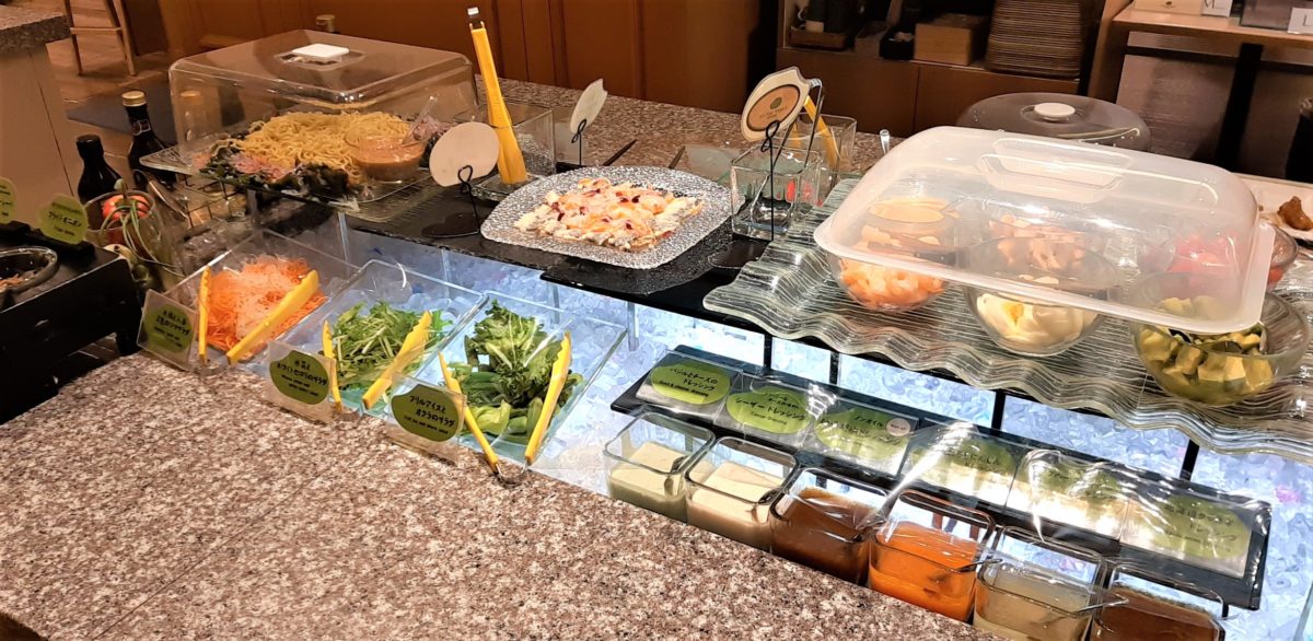 センチュリーロイヤルホテルホテル朝食バイキング「サラダ」
