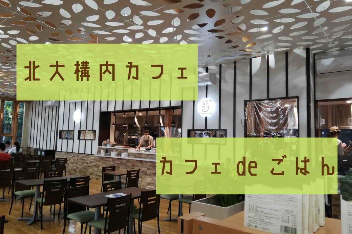 【レビュー】札幌カフェ『カフェdeごはん』～場所は北大キャンパス内！モーニングからディナーまで楽しめる憩いの場♪【さっぽろ】