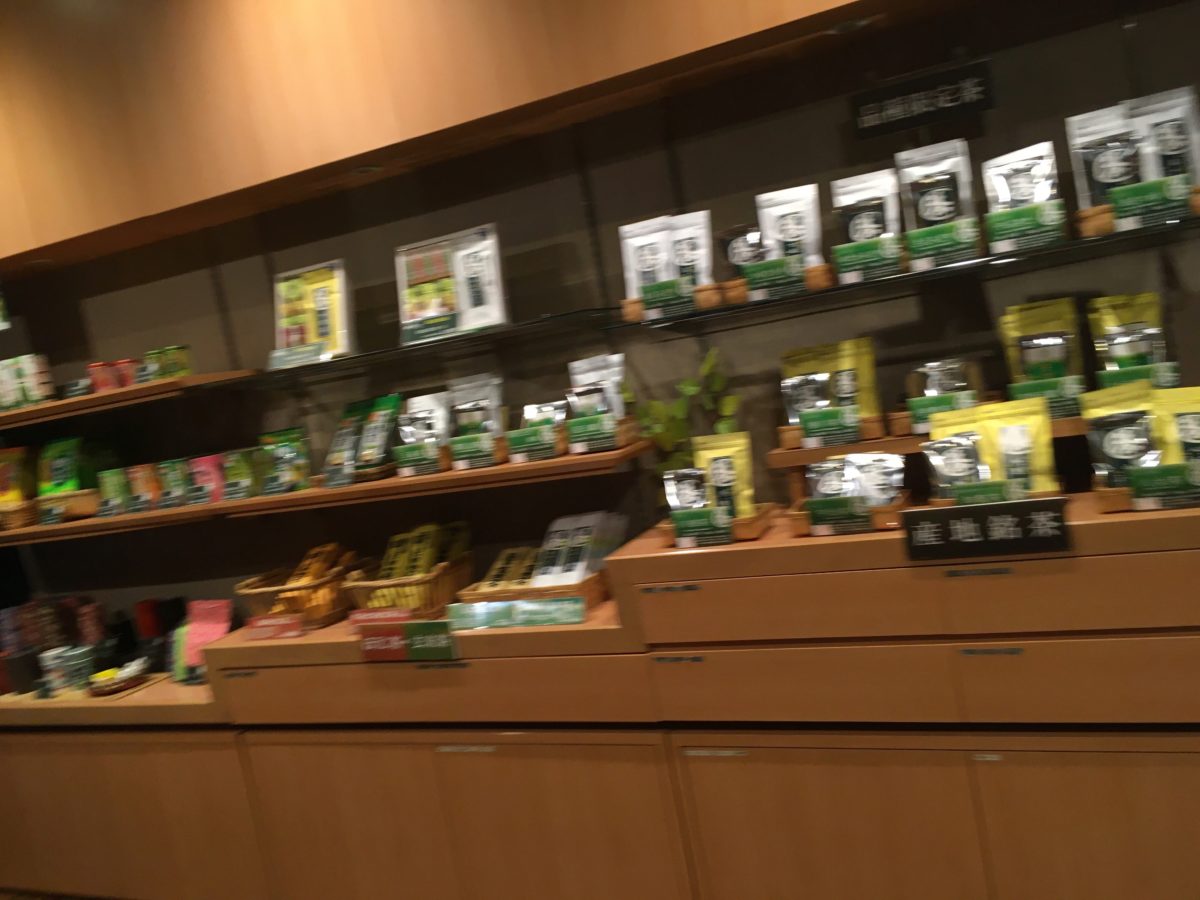 宇治園 日本茶専門店 札幌直営店 店内