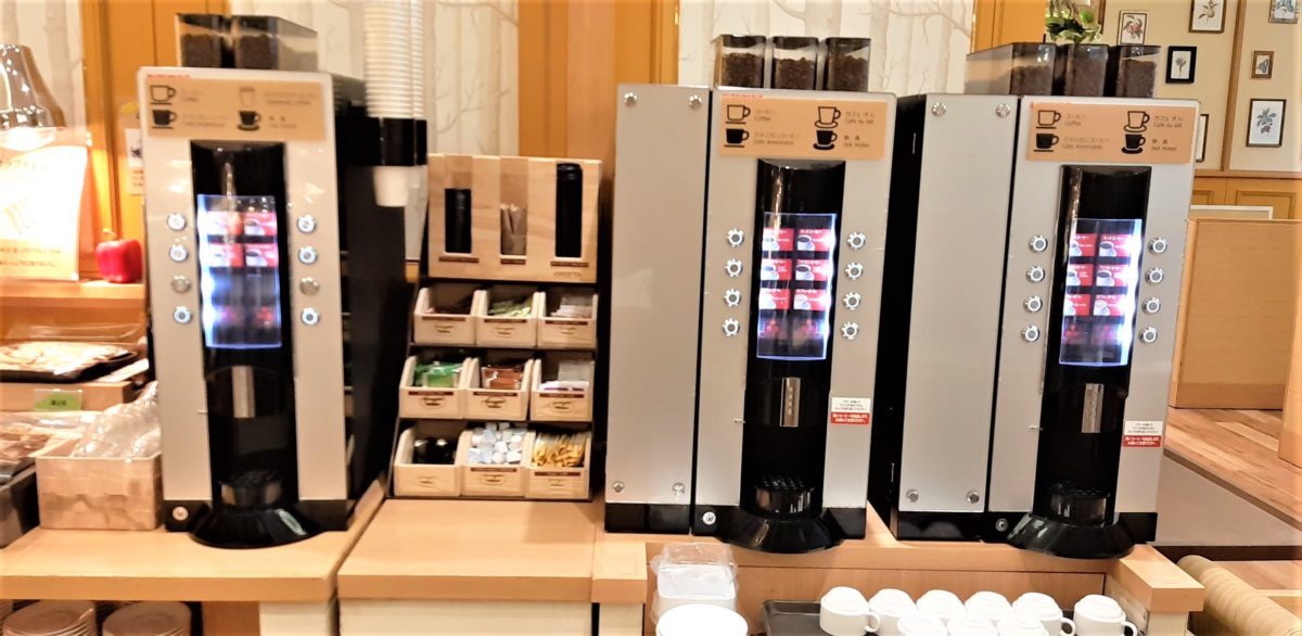 センチュリーロイヤルホテルホテル朝食バイキング「コーヒー」