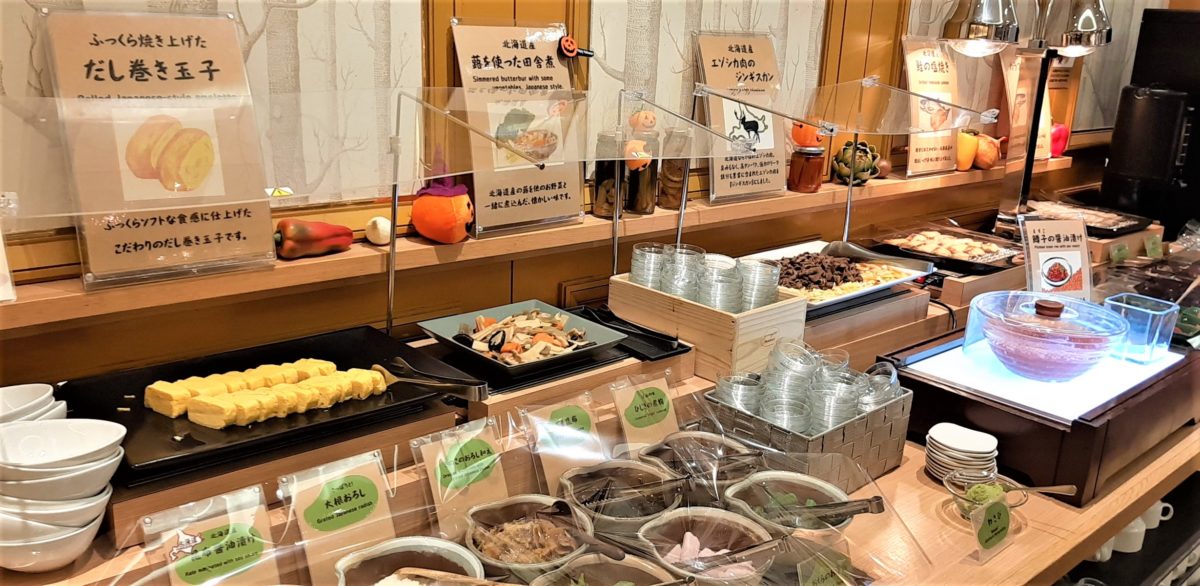 センチュリーロイヤルホテルホテル朝食バイキング「和食系」