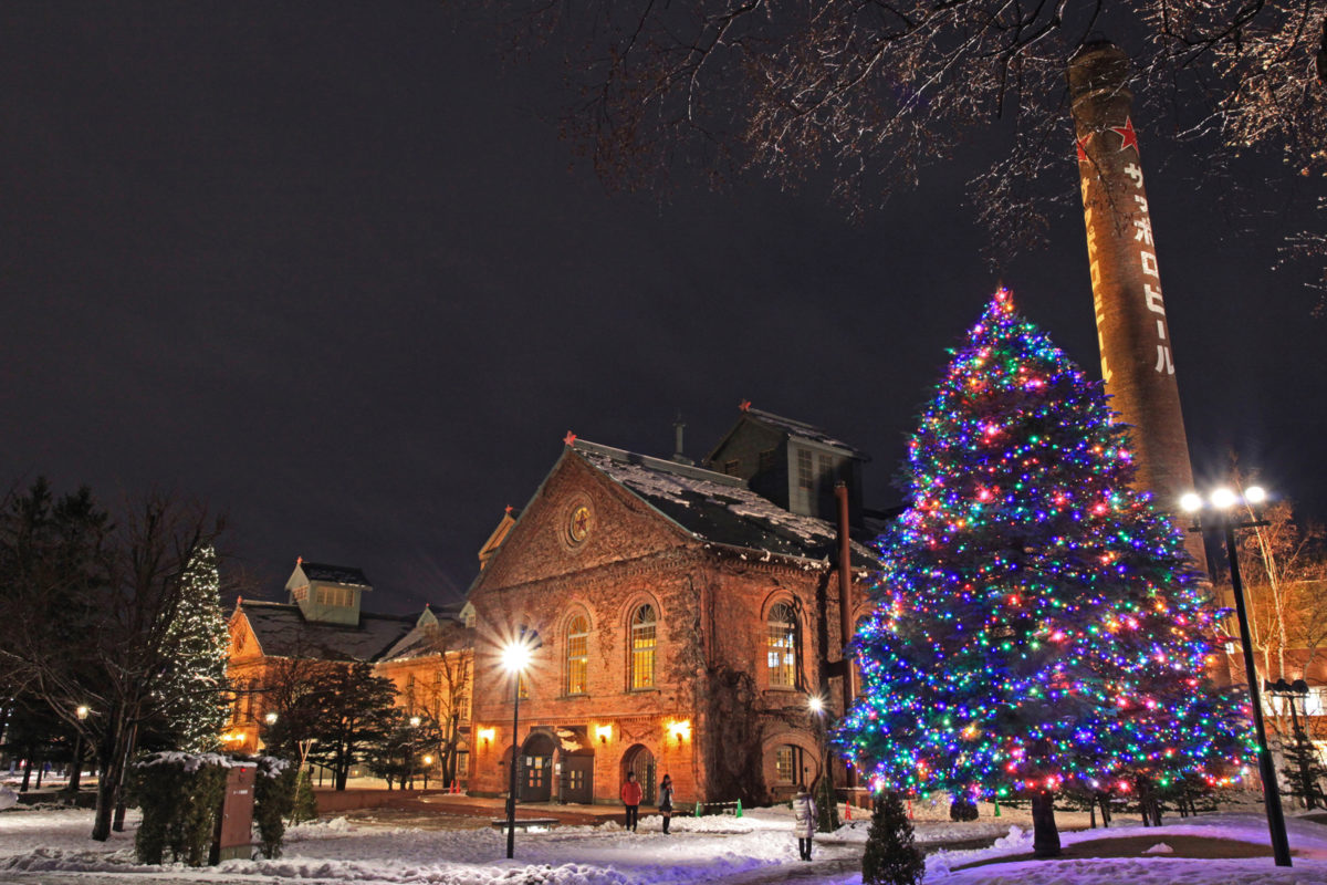 札幌イルミネーション「サッポロビール園・ビール博物館」