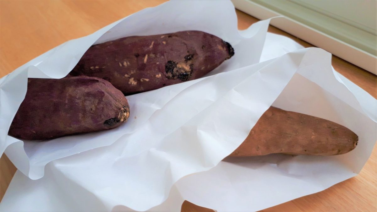 札幌焼き芋専門店「おいも屋いも平」いも平スペシャルと安納芋