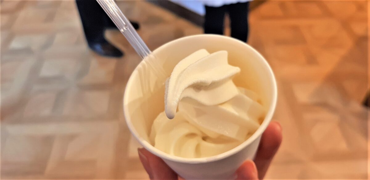 札幌西岡高級食パン専門店「わがままなジュリエット」ソフトクリーム