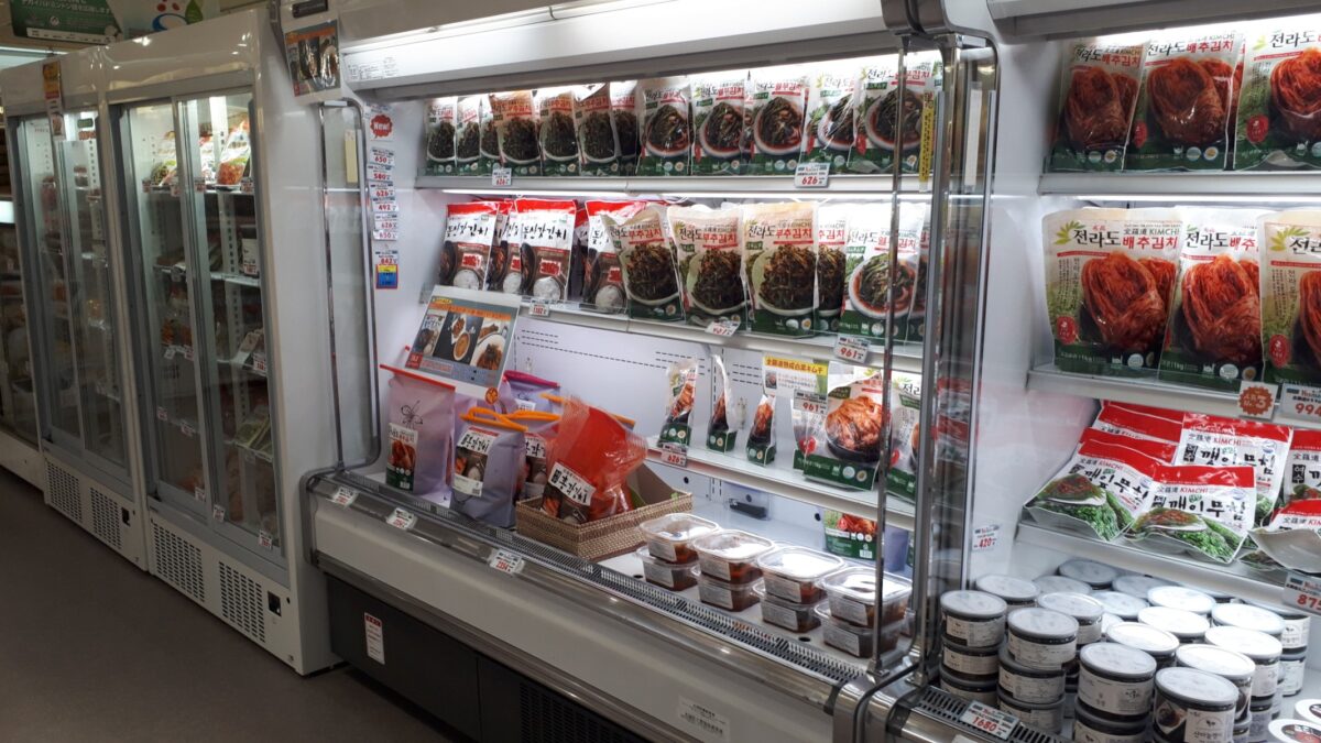 札幌韓国食材スーパー「イエスマート札幌店（Yesmartエイサン）」キムチチャンジャ