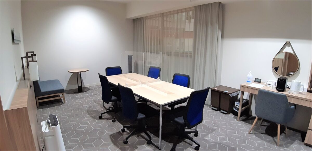 札幌ビューホテル大通公園レンタルオフィススペース6人部屋316号室