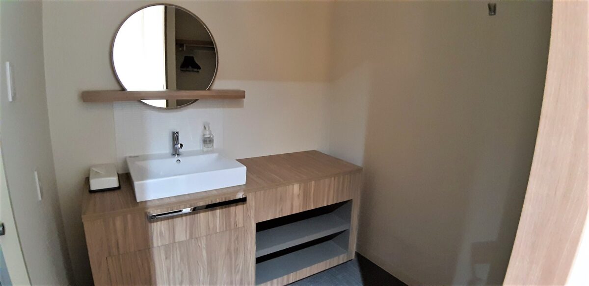 札幌ビューホテル大通公園レンタルオフィススペース洗面台