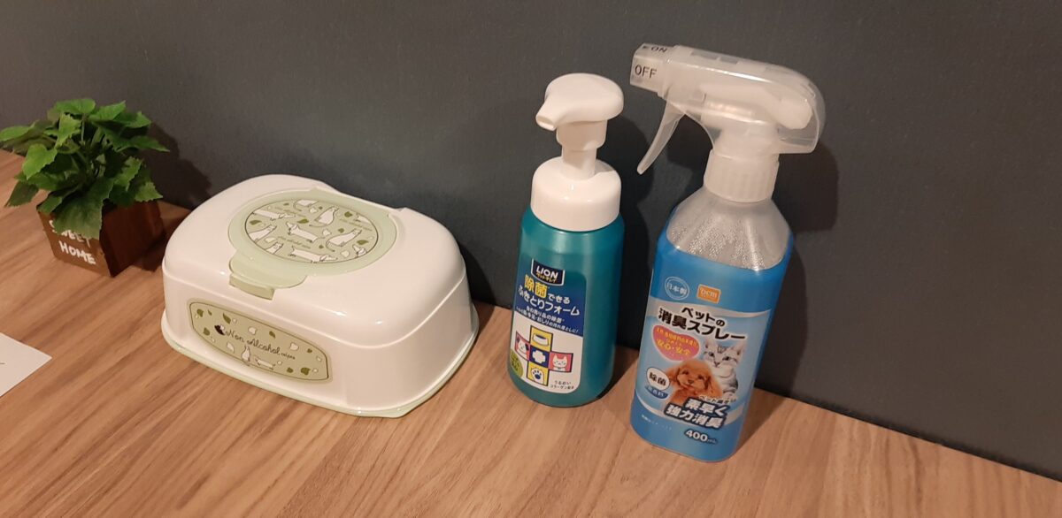 札幌ビューホテル大通公園のペットルーム「ワンちゃんルームプラン」アメニティ