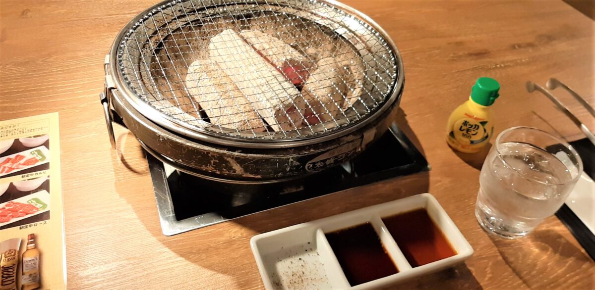 札幌焼肉「炭火焼肉やまごや」朝定食朝焼肉