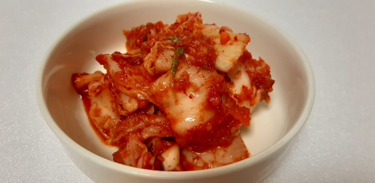 札幌自動販売機グルメなないろ工房さくら農園の白菜キムチレビュー